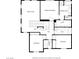 Upstairs floor plan featuring Gathering room, primary bedroom, bathroom, walk-in closet, two bedrooms, and laundry room at 1413 Miller Ridge Ave, North Las Vegas, NV 89031