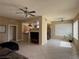 Spacious living room with neutral walls, tile floors, and an open layout perfect for entertaining at 23 E Agate Ave # 403, Las Vegas, NV 89123