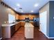 Kitchen with stainless steel appliances and an island at 3412 Catherine Mermet Ave, North Las Vegas, NV 89081
