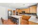Well-equipped kitchen with a large island and stainless steel appliances at 3535 Coventry Gardens Dr, Las Vegas, NV 89135