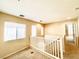 Upstairs hallway features neutral walls and carpeted floors at 3542 Harbor Tides St, Las Vegas, NV 89147