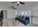 Bright living room boasts high ceilings, plush seating, and stylish decor at 365 Malpaso St, Las Vegas, NV 89138