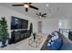 Bright living room boasts high ceilings, plush seating, and stylish decor at 365 Malpaso St, Las Vegas, NV 89138