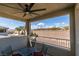 Inviting covered patio with mountain views, ideal for outdoor relaxation at 365 Malpaso St, Las Vegas, NV 89138