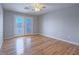 Bright bedroom with hardwood floors and access to a balcony at 420 Dakar St, Henderson, NV 89015