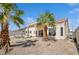 Backyard featuring patio and drought-resistant landscaping at 4323 Village Spring St, Las Vegas, NV 89147