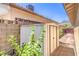 Exterior shot featuring a metal storage shed, perfect for storing your gardening tools and equipment at 504 Arthur Ave, Henderson, NV 89015