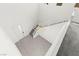 Aerial view of a staircase with modern light fixture at 767 Tallgrass St, Las Vegas, NV 89138