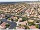 Aerial view of a large residential neighborhood with well-maintained streets and mature landscaping at 7837 Fort Ruby Pl, Las Vegas, NV 89128