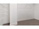 A closet with metal racks at 7837 Fort Ruby Pl, Las Vegas, NV 89128