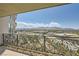 A balcony with wrought iron railing offers stunning mountain views at 9101 Alta Dr # 1203, Las Vegas, NV 89145