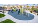 Community playground with a variety of play structures and safe surfacing for Gathering fun at 12110 Midnight Pine Rd # 4, Las Vegas, NV 89183