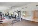 Well-equipped fitness center with various exercise machines and ample space for workouts at 201 Mission Laguna Ln # 104, Las Vegas, NV 89107