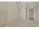 Cozy carpeted bedroom with crown molding at 2175 Sandstone Cliffs Dr, Henderson, NV 89044