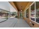 Covered patio with concrete flooring and ample space, perfect for outdoor entertaining or relaxing at 2175 Sandstone Cliffs Dr, Henderson, NV 89044