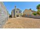 Backyard featuring gravel landscaping and a view of the home's back exterior at 356 Gulfport Ct, Las Vegas, NV 89145