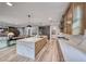 Spacious kitchen with a large island, stainless steel appliances, and open design allows seamless flow into living areas at 365 Crown Mesa Ave, Las Vegas, NV 89138