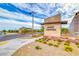 Kings Canyon community sign with landscaping at 365 Crown Mesa Ave, Las Vegas, NV 89138