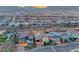 Beautiful homes in a desert community with mountain views offer modern exteriors and attractive landscaping at 365 Crown Mesa Ave, Las Vegas, NV 89138