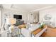 Spacious living room features modern decor and hardwood floors at 3750 Las Vegas Blvd # 3006, Las Vegas, NV 89158