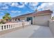 Exterior view of a balcony with white railings, offering a private outdoor space at 4108 Royal Scots Ave, Las Vegas, NV 89141
