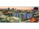 Modern building with city views, captured at twilight at 4525 Dean Martin Dr # 1208, Las Vegas, NV 89103
