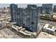 Aerial view showcasing luxurious high rise buildings, offering modern design and great location at 4575 Dean Martin Dr # 304, Las Vegas, NV 89103