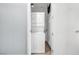 Modern laundry room with stacked washer and dryer for efficient space usage at 4575 Dean Martin Dr # 304, Las Vegas, NV 89103