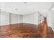 Spacious living room featuring hardwood floors, recessed lighting, and neutral paint at 4575 Dean Martin Dr # 304, Las Vegas, NV 89103