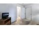 Bedroom with closet and ensuite entryway with plenty of space at 4719 Sparta Way, North Las Vegas, NV 89032