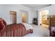 Large main bedroom with ensuite bathroom, large walk in closet and bright natural light at 4719 Sparta Way, North Las Vegas, NV 89032