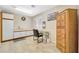 Cozy office area with ample storage, a desk, and a bright window, perfect for productivity at 5829 W Patrick Ln, Las Vegas, NV 89118