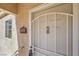 Close up of front door showcasing unit number 624 and security door at 6480 Annie Oakley Dr # 624, Las Vegas, NV 89120