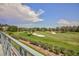 Scenic view of the lush golf course from the property at 9112 Vista Greens Way # 204, Las Vegas, NV 89134