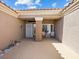 Cozy patio area with seating, ideal for relaxation and enjoying the outdoors at 10417 Sea Palms Ave, Las Vegas, NV 89134