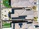 Stunning aerial view showing the layout of the homes, including solar panels at 11652 Desert Hollow Ave, Las Vegas, NV 89138