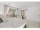 Primary suite with luxurious patio, gorgeous mountain views and modern sliding doors at 11652 Desert Hollow Ave, Las Vegas, NV 89138