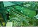 Aerial view of the Topgolf from a high story at 145 E Harmon Ave # 27621, Las Vegas, NV 89109
