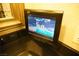 Unique television in the bathroom at 145 E Harmon Ave # 27621, Las Vegas, NV 89109