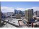 Marvelous city view from a luxury condominium at 145 E Harmon Ave # 27621, Las Vegas, NV 89109