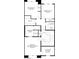 Third floor layout with primary bedroom, ensuite bath, two more bedrooms, and a laundry room at 1537 Stone Perch St, Las Vegas, NV 89138