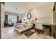 Bright bedroom features a work space, ample natural light, and closet at 1609 Hidden Spring Dr, Las Vegas, NV 89117