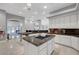 Spacious kitchen featuring a large island with a cooktop and ample counter space at 2111 Bogart Ct, Las Vegas, NV 89117