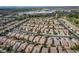 Expansive aerial view of the Sun City Aliante community showcasing the layout and serene desert landscaping at 2708 Cheer Pheasant Ave, North Las Vegas, NV 89084
