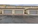 A row of garages located near the homes at 2878 Via Firenze, Henderson, NV 89044