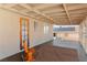 Spacious balcony with a door, window, chair, rug, and a view of neighboring homes at 3008 Soledad Dr, Laughlin, NV 89029