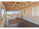 A spacious covered balcony overlooking the city below at 3008 Soledad Dr, Laughlin, NV 89029