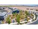 New homes feature desert landscaping, sidewalks, and community area at 330 Spring Dove Ave, Henderson, NV 89011