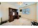 Bedroom featuring a desk and chair, and a large window at 3412 Crystal Tower St, Las Vegas, NV 89129