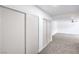 Bedroom featuring neutral carpet, a closet with sliding doors, and recessed lighting at 3459 One Nation Ave, Las Vegas, NV 89121